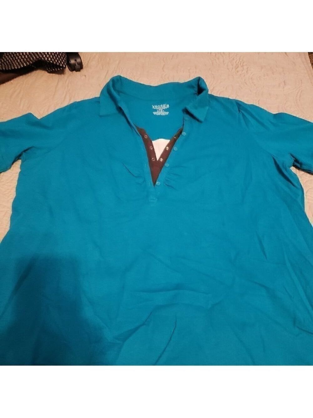 VENEZIA -Lane Bryant Layered Look Short Sleeve Tee